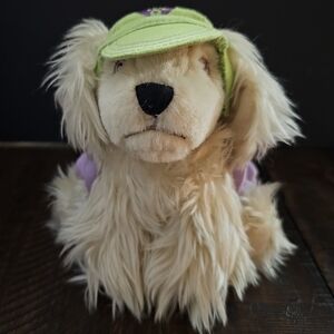 American Girl Pet Cocker Spaniel with Hat and Cute Saddle Bag